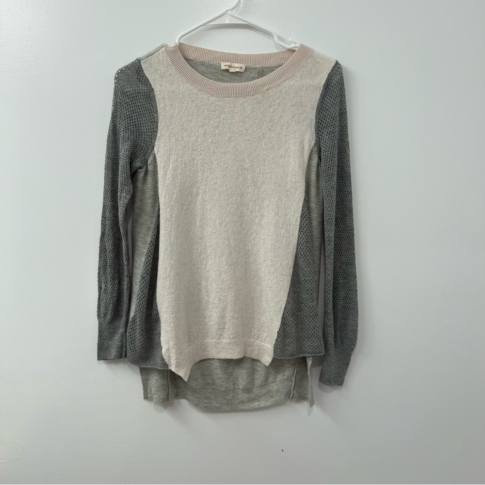 Rebecca Taylor Colorblock Sweater Small